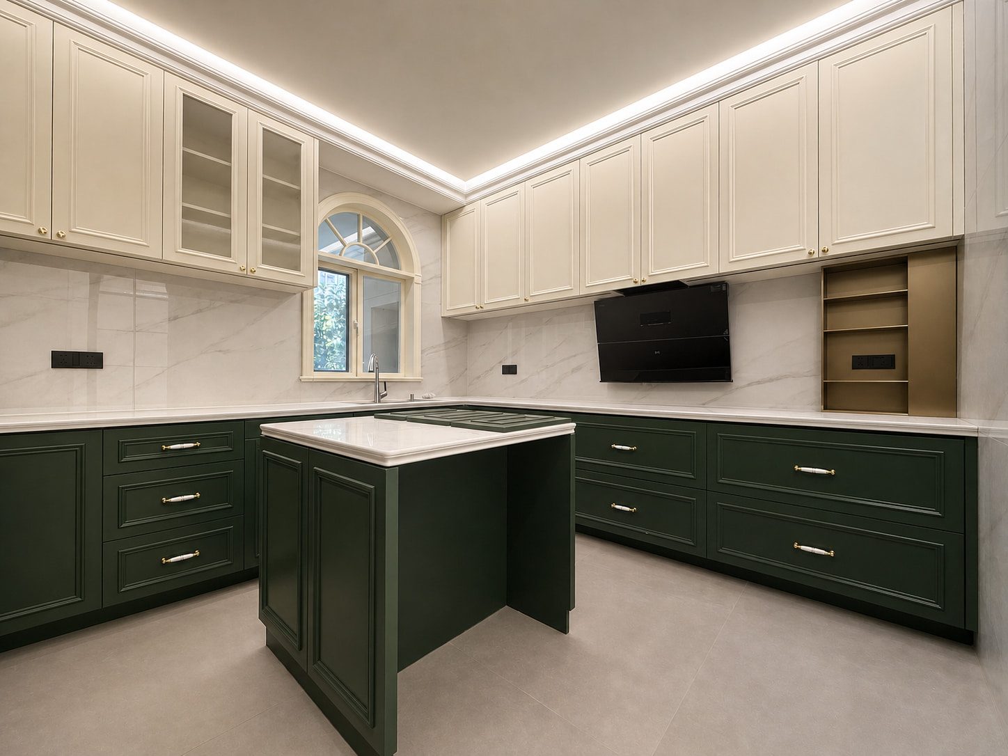 Framed Cabinetry residence
